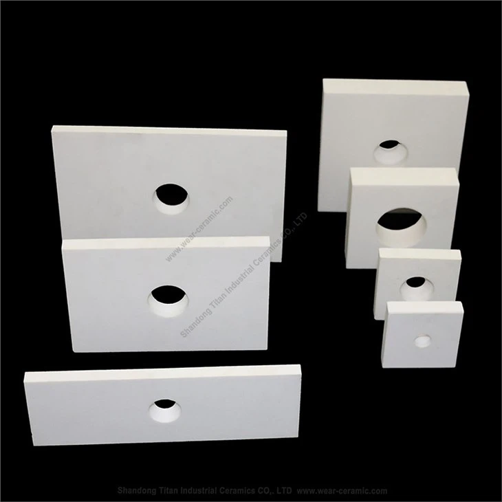 92 95 Alumina Ceramic Weld On Tile Plate
