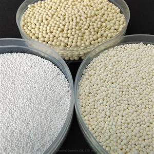 Perles de silicate de zirconium