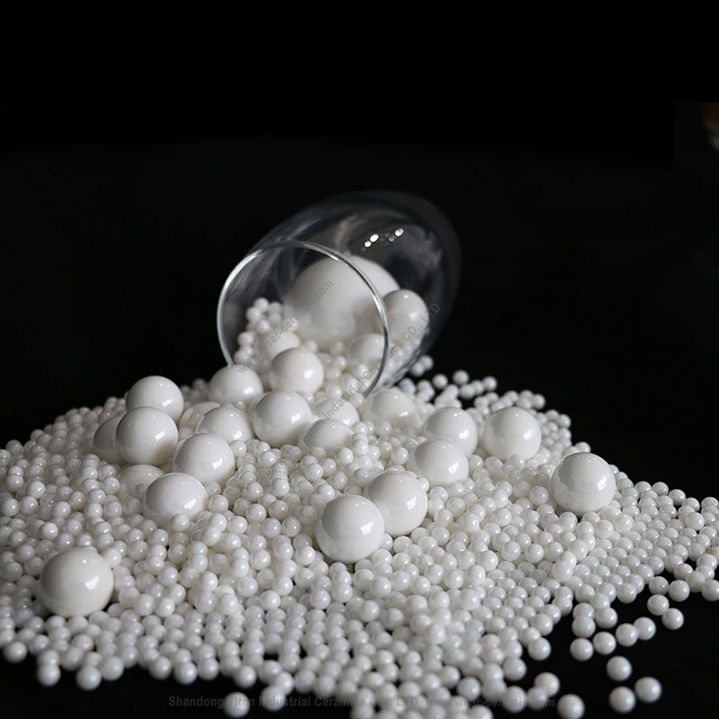 Perles en céramique de zircone