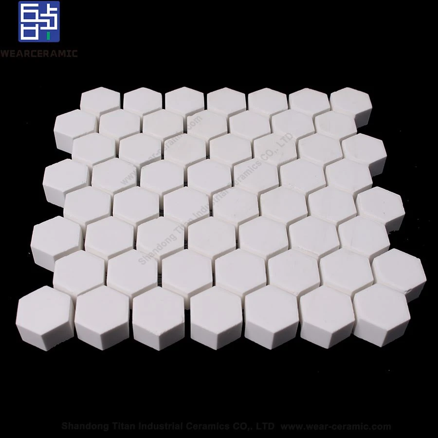 Carreau de céramique hexagonal